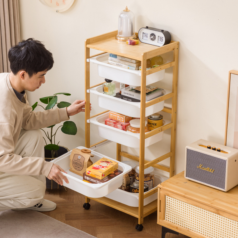 Food Storage Xl - Carrinho de armazenamento móvel de várias