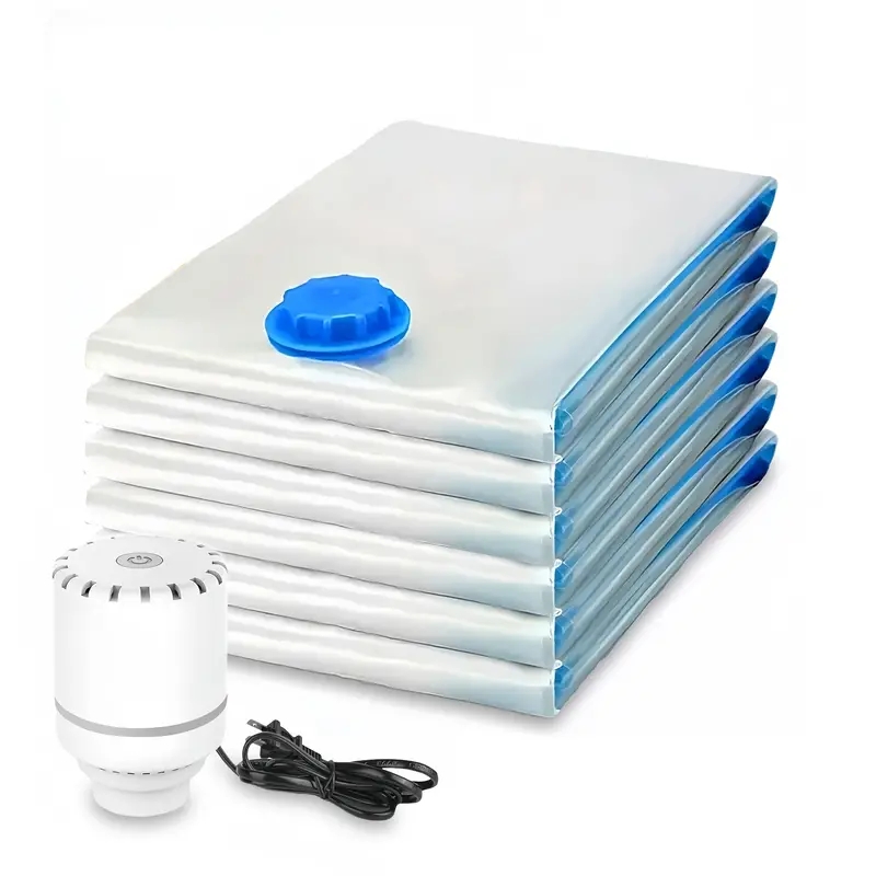 Food Storage Vacuum Bags - Bomba Elétrica para Sacos a Vácuo,