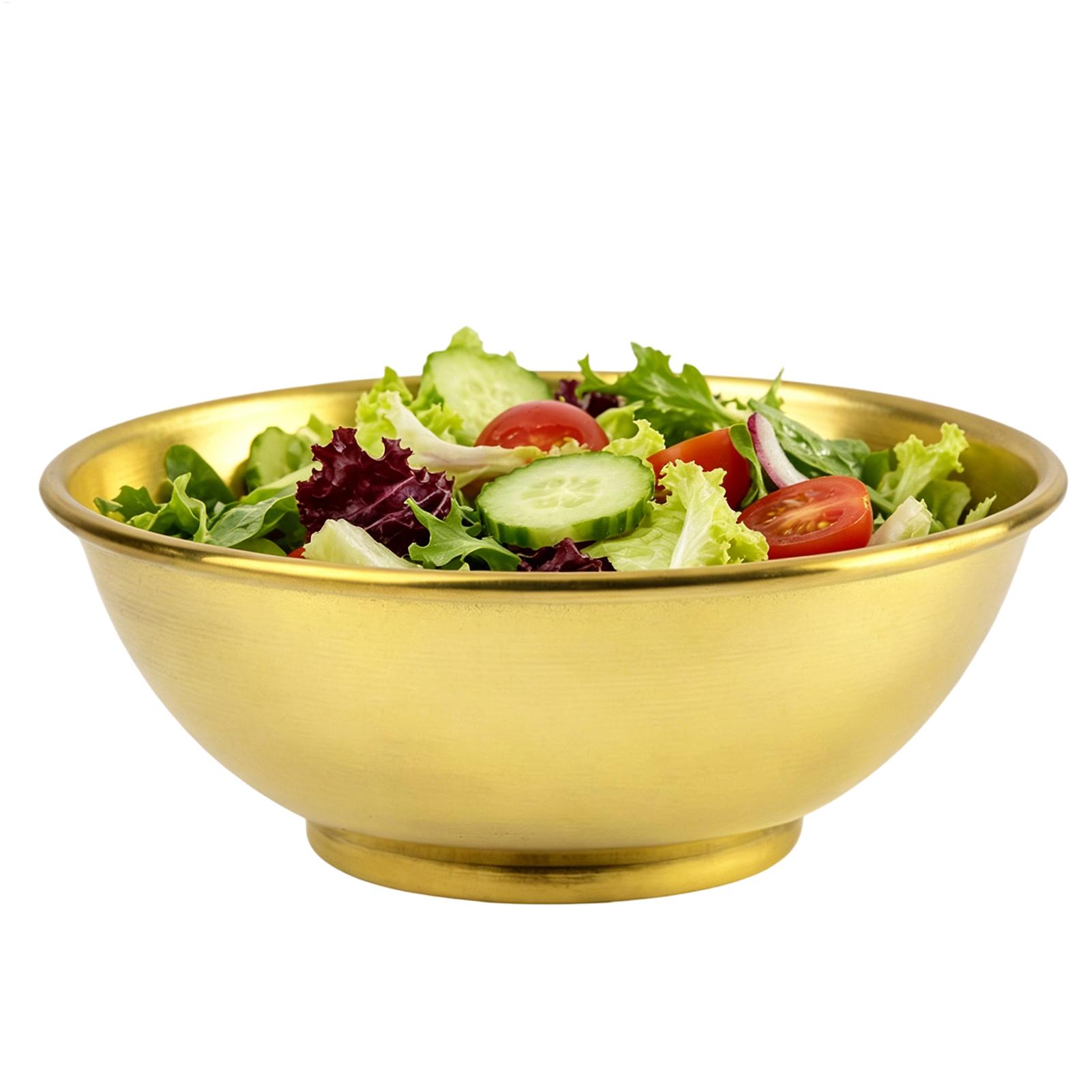 Food Storage Eco Friendly - Tigela de Cobre Grande para Mistura,