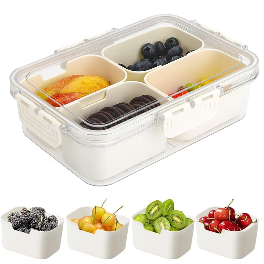Food Storage Square Containers - Caixa de Armazenamento de Alimentos Portátil,