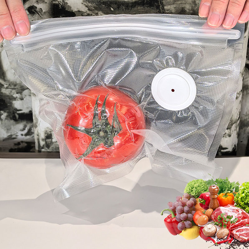 Food Storage Vacuum Bags - Conjunto de sacos de armazenamento a