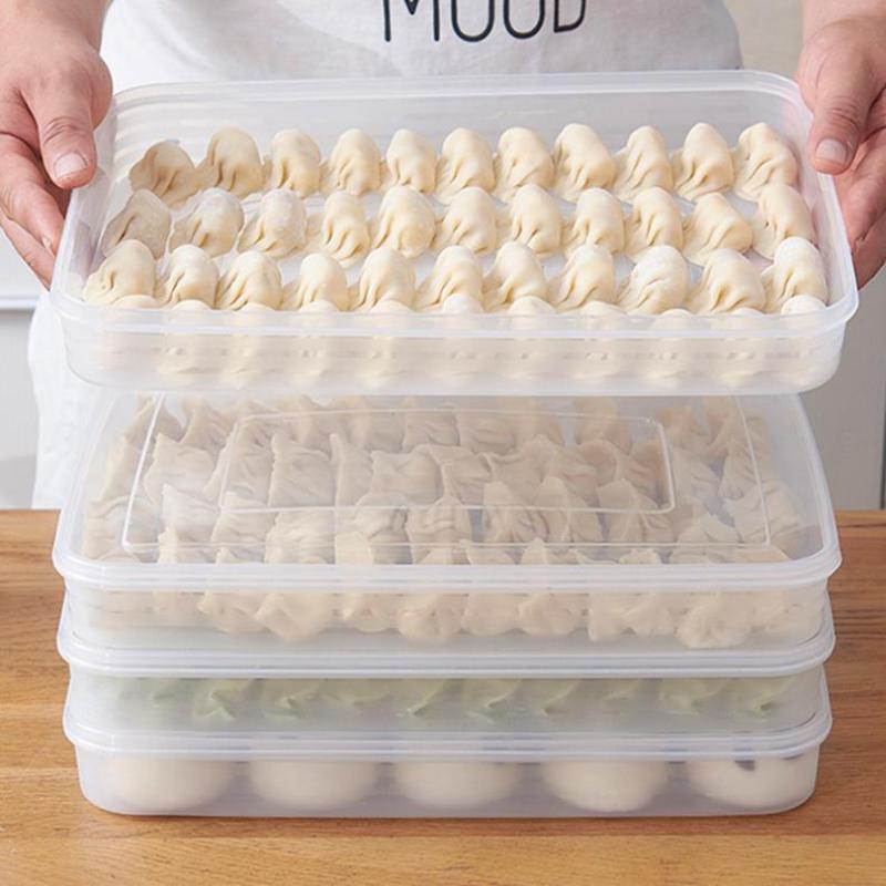 Food Storage Square Containers - Nova Caixa Organizadora de Cozinha para
