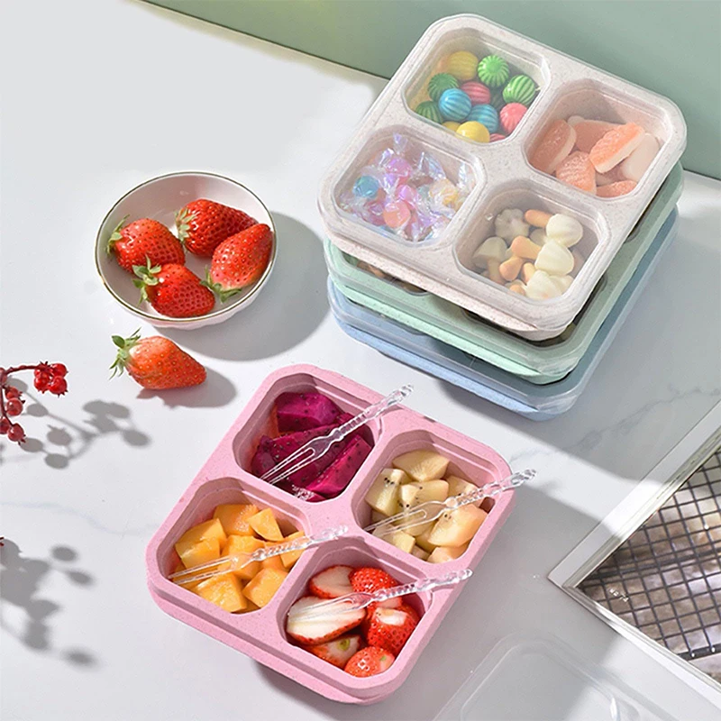 Food Storage Eco Friendly - Caixa De Armazenamento De Alimentos Compartimento