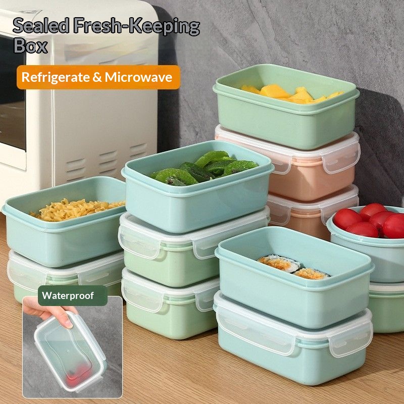 Food Storage Square Containers - Recipientes herméticos para armazenamento de alimentos,