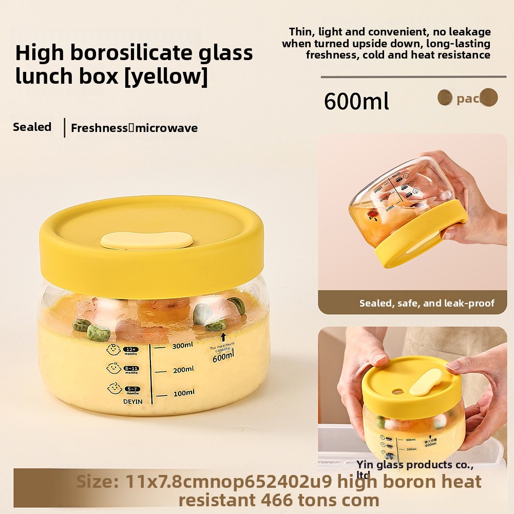 Food Storage Square Containers - Recipiente de armazenamento de alimentos de