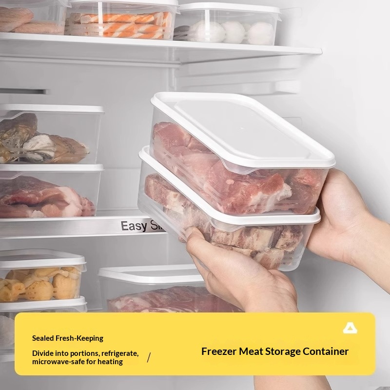 Food Storage Eco Friendly - Caixa de Conservação de Carne Congelada