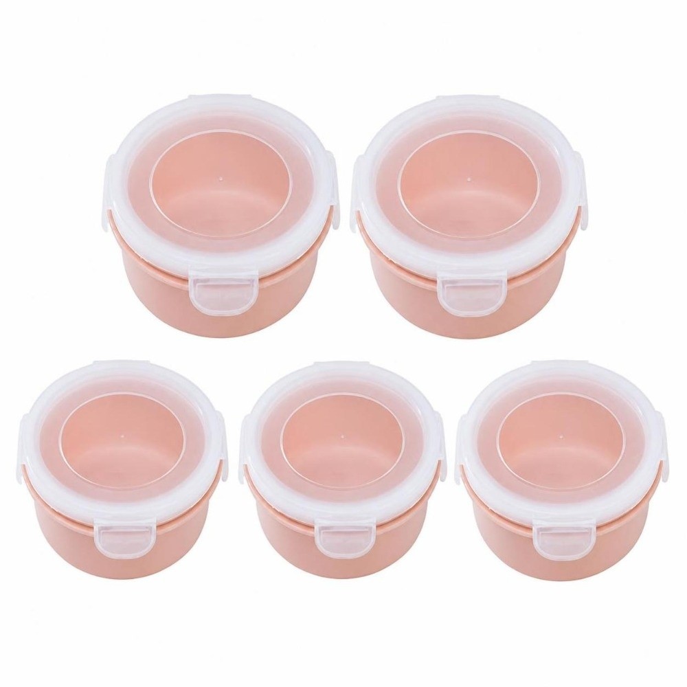 Conjunto de 5 Recipientes Plás - Food Storage Lock Box avaliação e preço