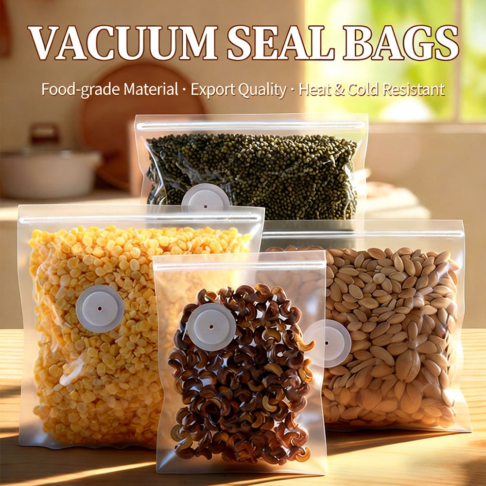 30 Sacos a Vácuo Reutilizáveis - Food Storage Vacuum Bags avaliação e preço
