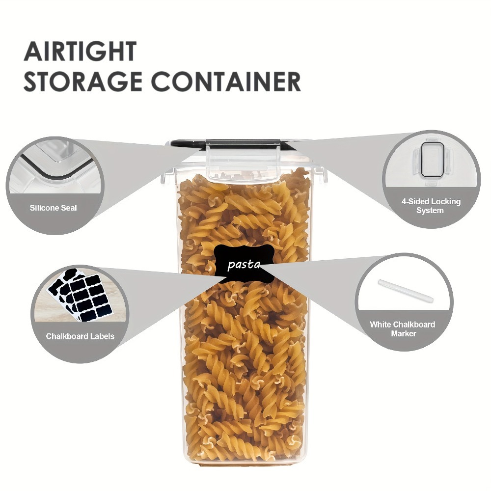 Conjunto de 24 Peças: 12 Potes - Food Storage Square Containers avaliação e preço
