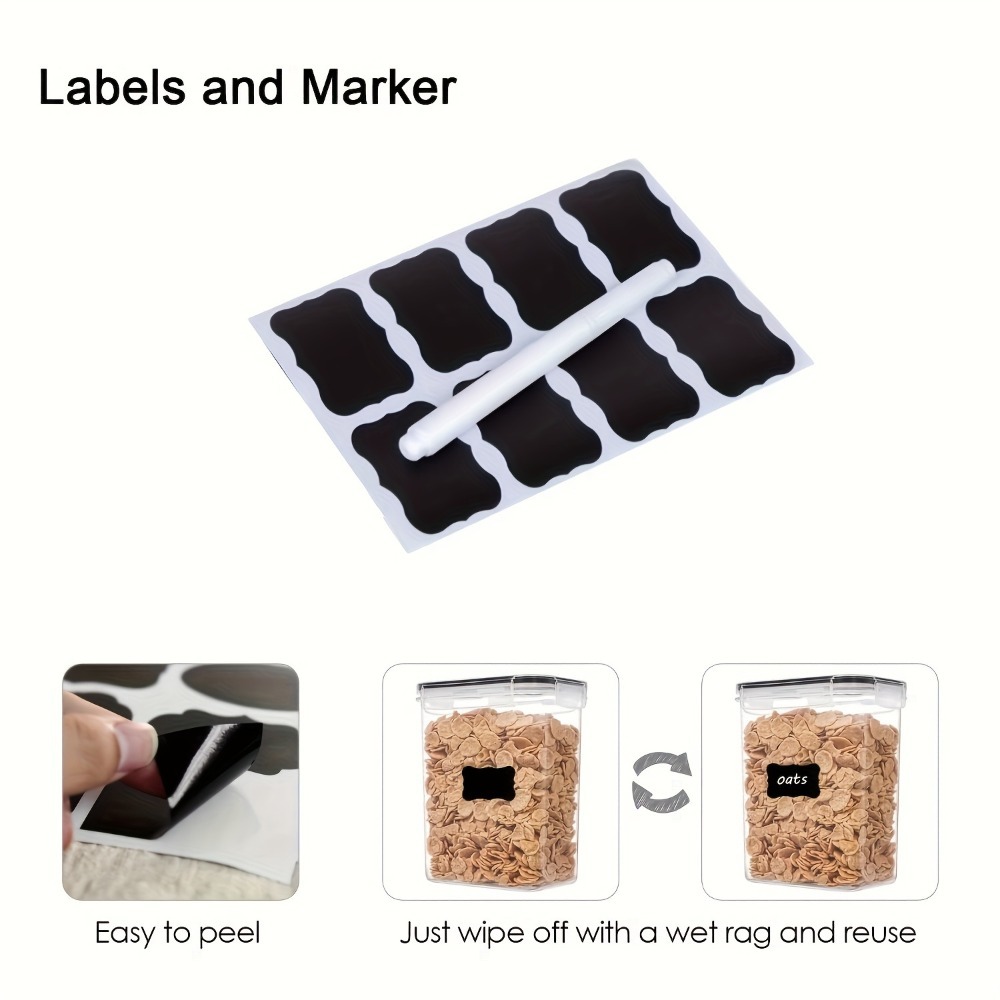 Conjunto de 24 Peças: 12 Potes - Food Storage Square Containers avaliação e preço