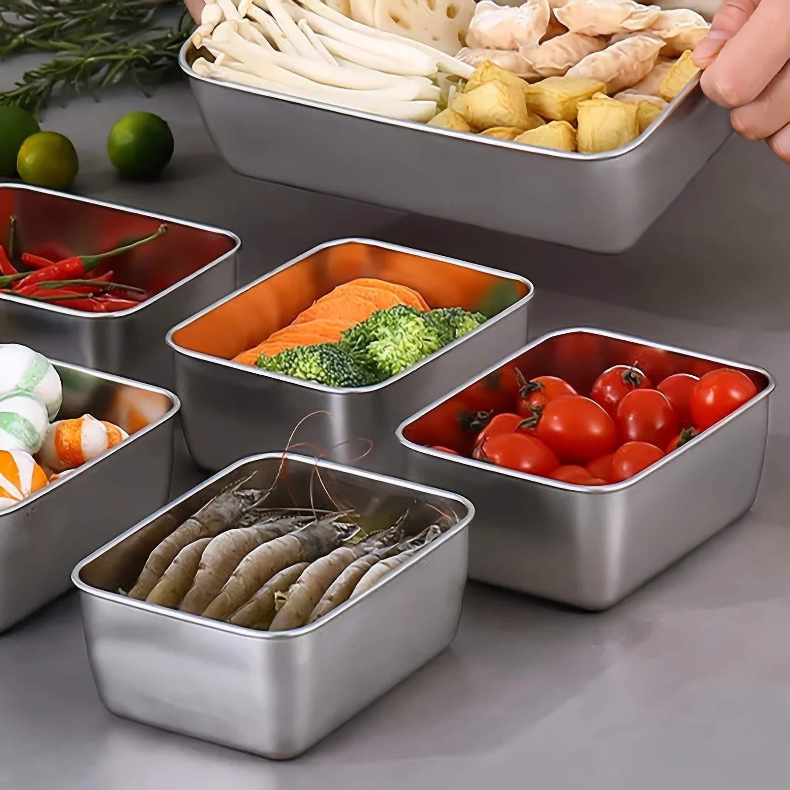 Conjunto de recipientes de aço - Food Storage Eco Friendly avaliação e preço