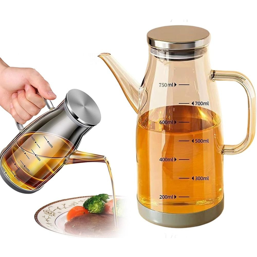 Garrafa dispensadora de óleo d - Food Storage Glass Containers Large avaliação e preço