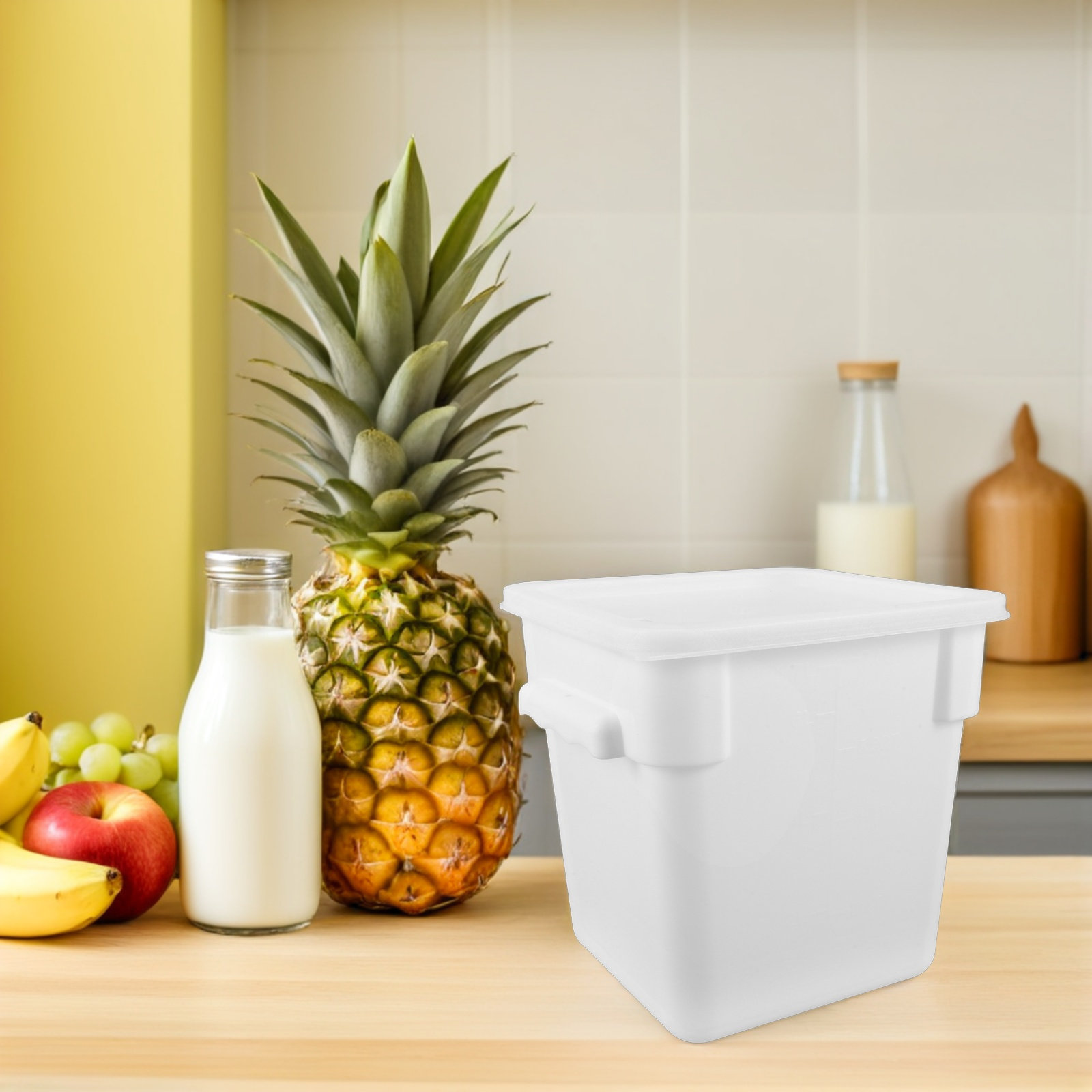 Recipiente Plástico Quadrado p - Food Storage Square Containers avaliação e preço