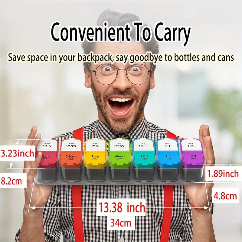 1 pçs grande 7 dias organizado - Food Storage Xl avaliação e preço