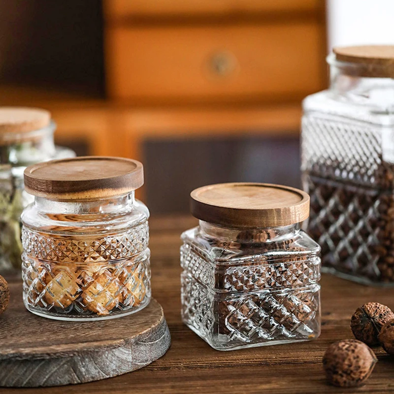 Frasco selado de vidro de gran - Food Storage Glass Containers Large avaliação e preço