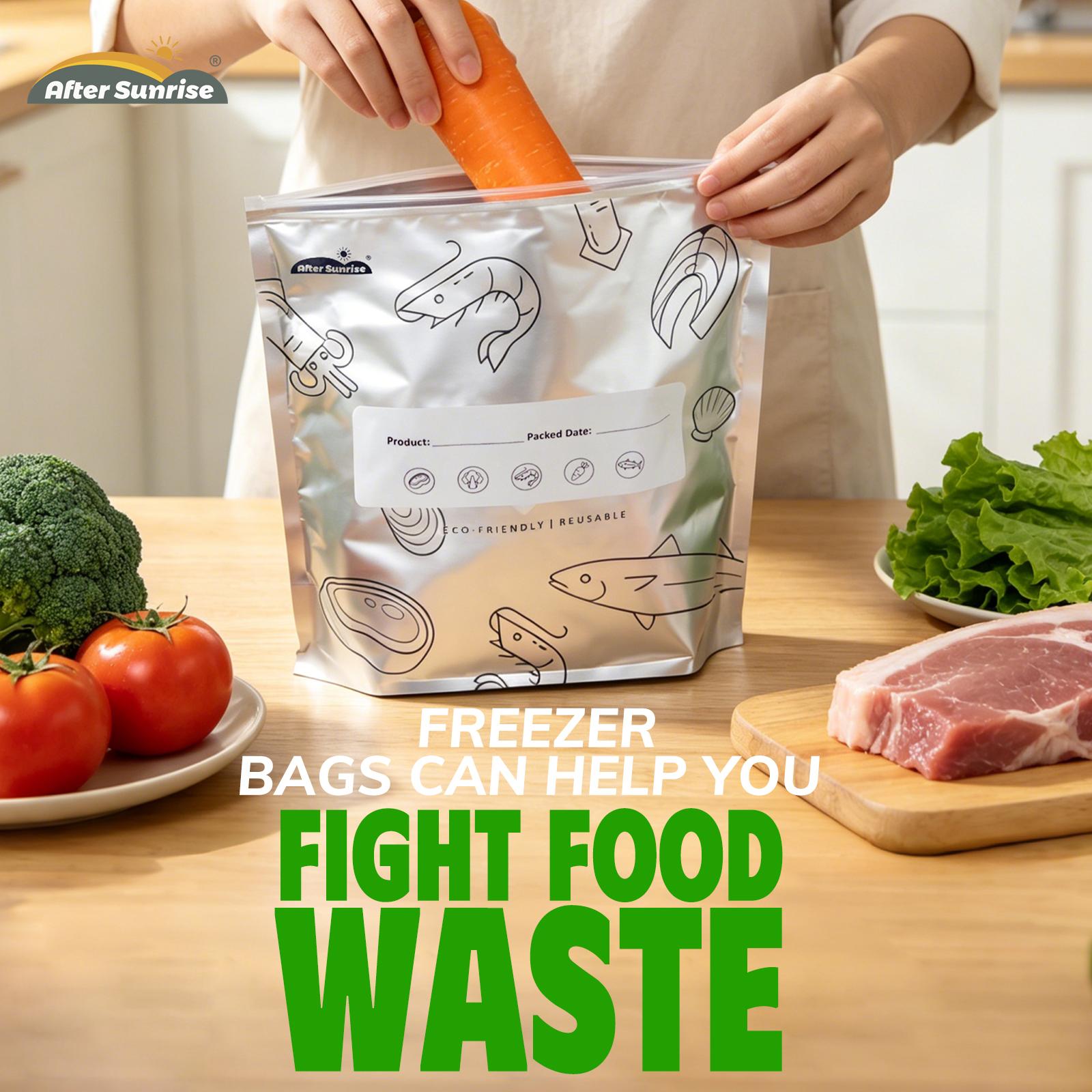 【Alimentos Refrigerados】Sacos  - Food Storage Vacuum Bags avaliação e preço