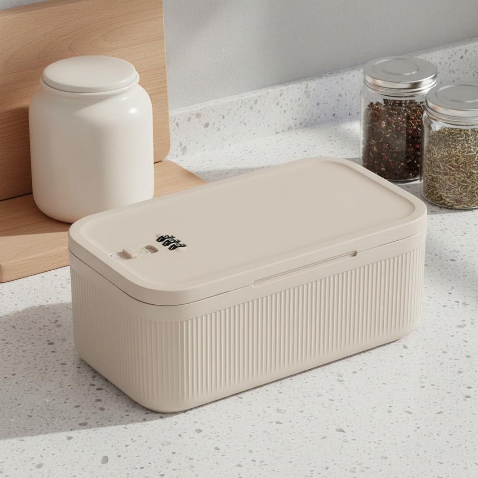 Caixa de Armazenamento com Fec - Food Storage Lock Box avaliação e preço