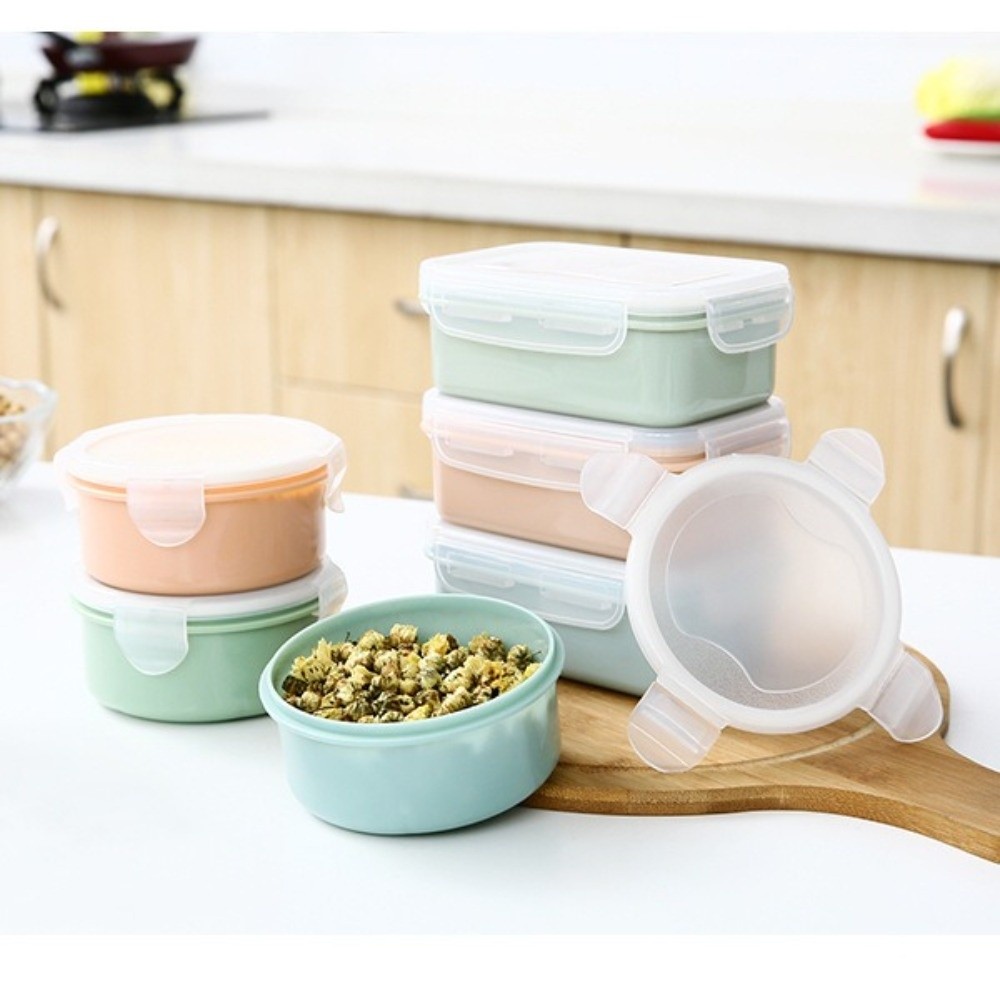 5 Peças de Recipientes de Plás - Food Storage Lock Box avaliação e preço