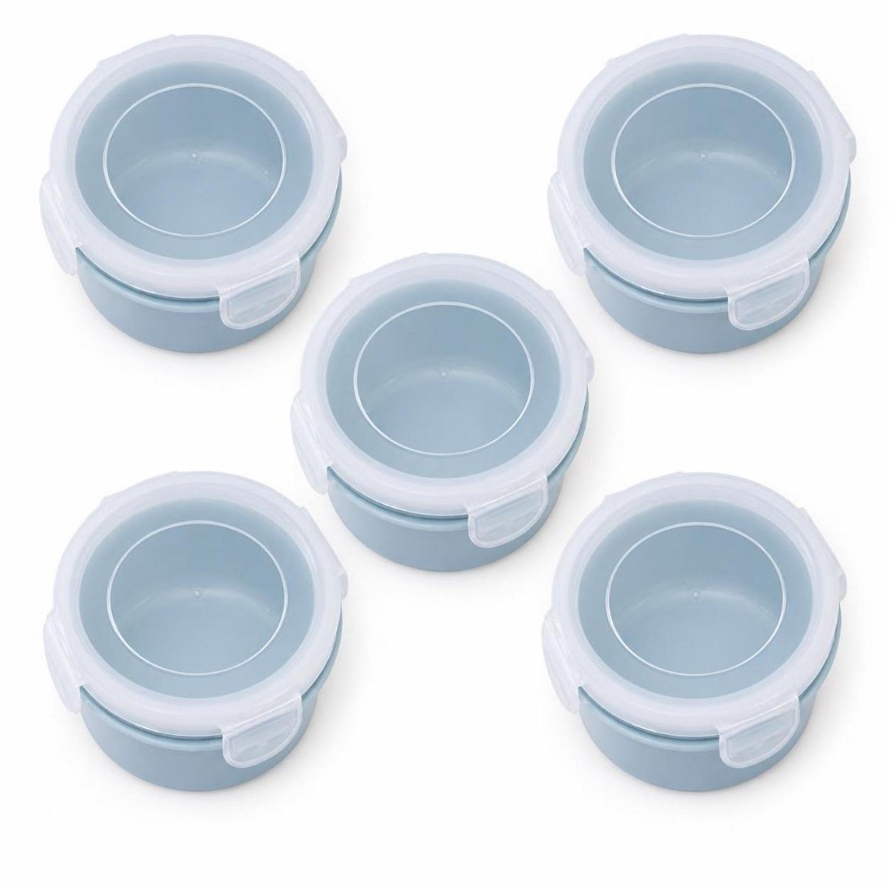 5 Peças de Recipientes de Plás - Food Storage Lock Box avaliação e preço