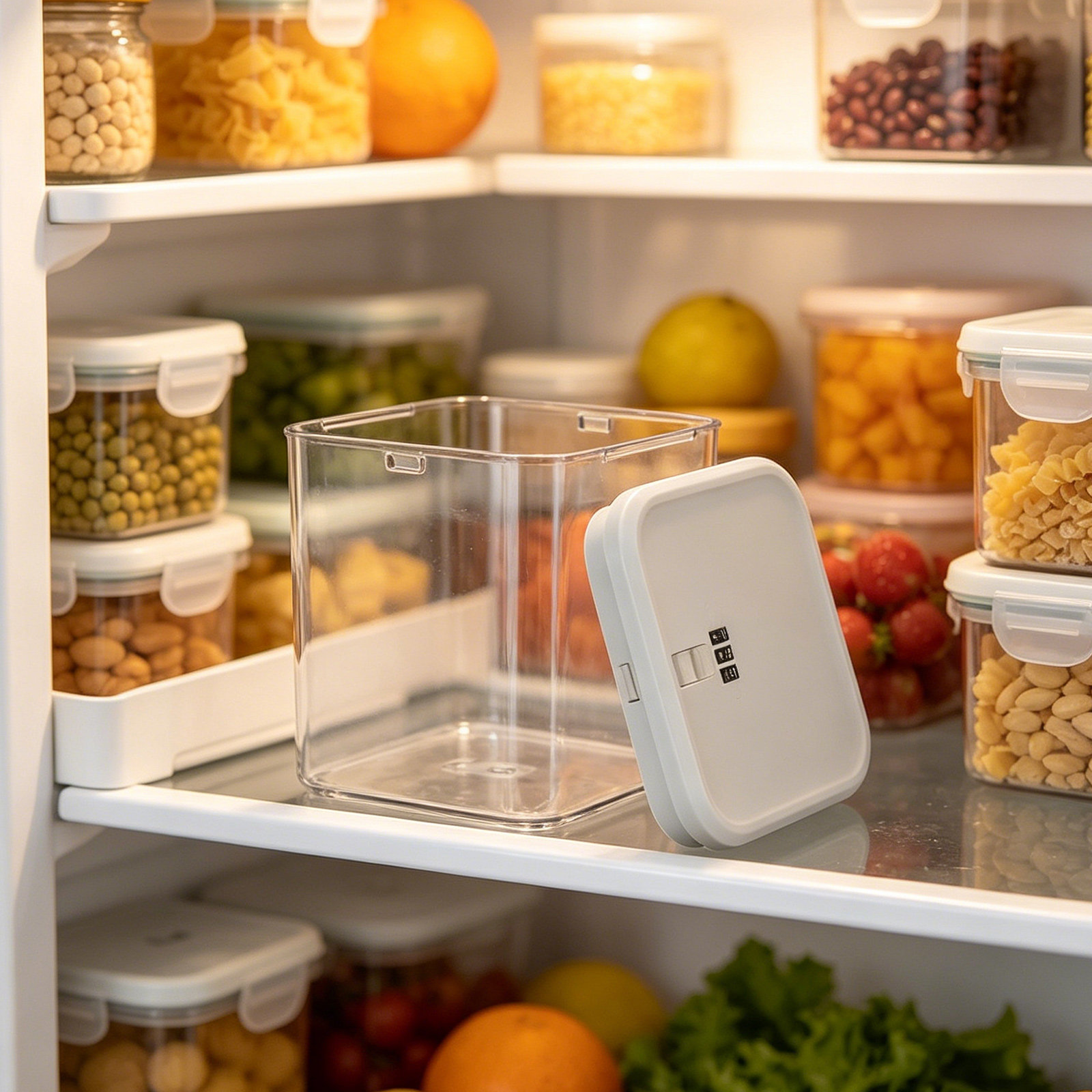 Caixa de Armazenamento Transpa - Food Storage Lock Box avaliação e preço
