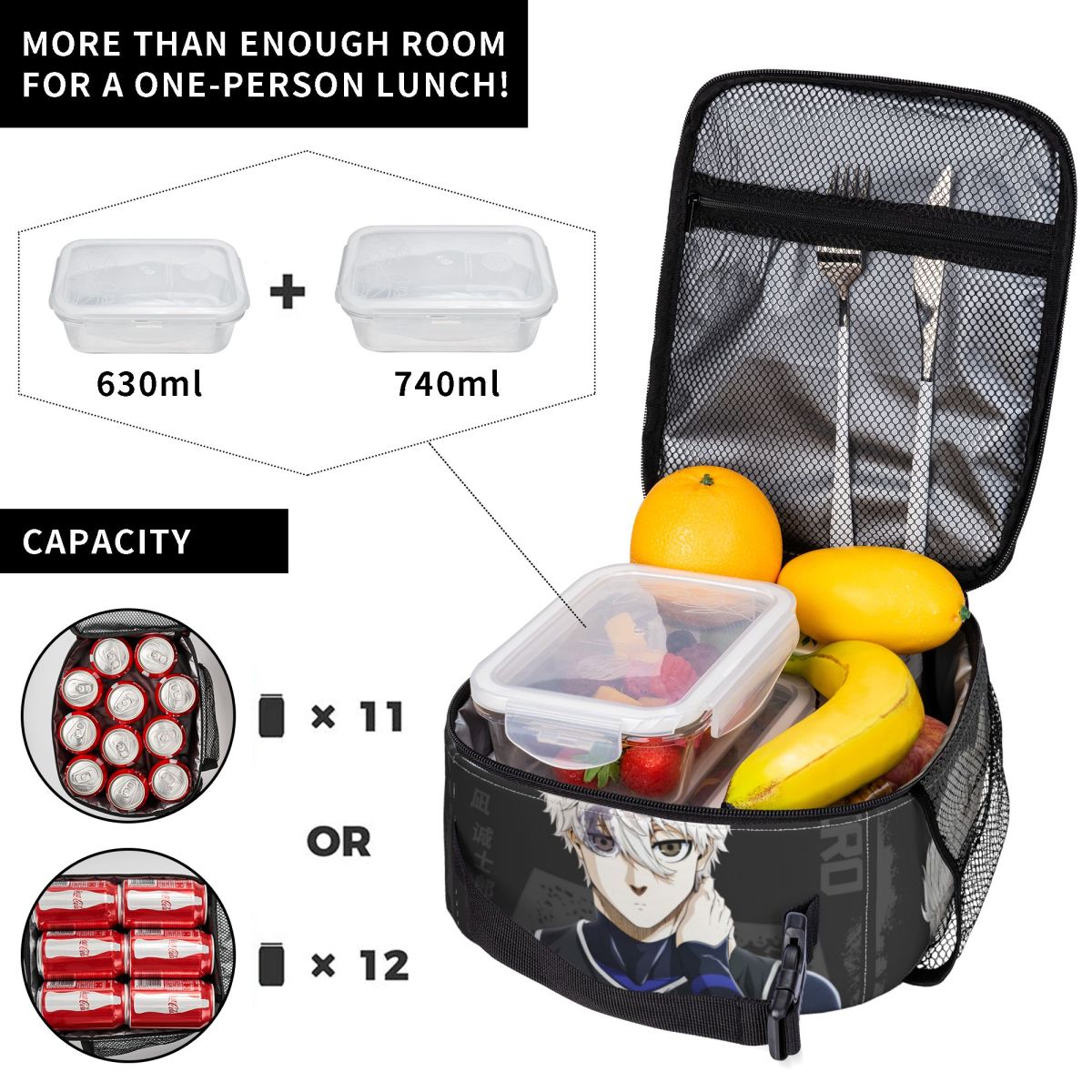 Caixas de almoço isoladas, cai - Food Storage Lock Box avaliação e preço