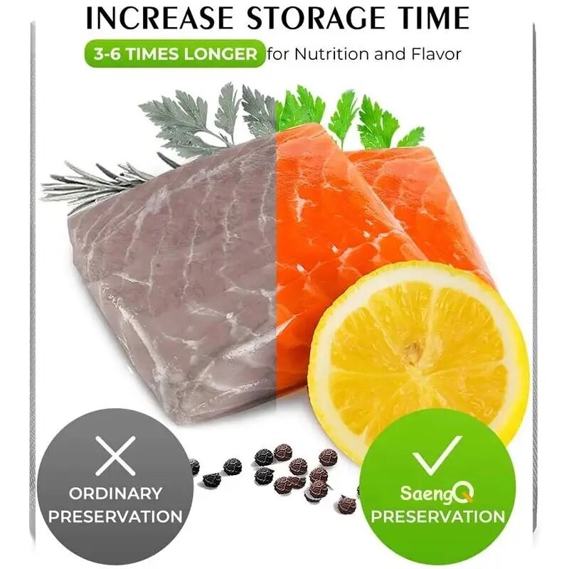 SaengQ-sacos de vácuo para afe - Food Storage Vacuum Bags avaliação e preço