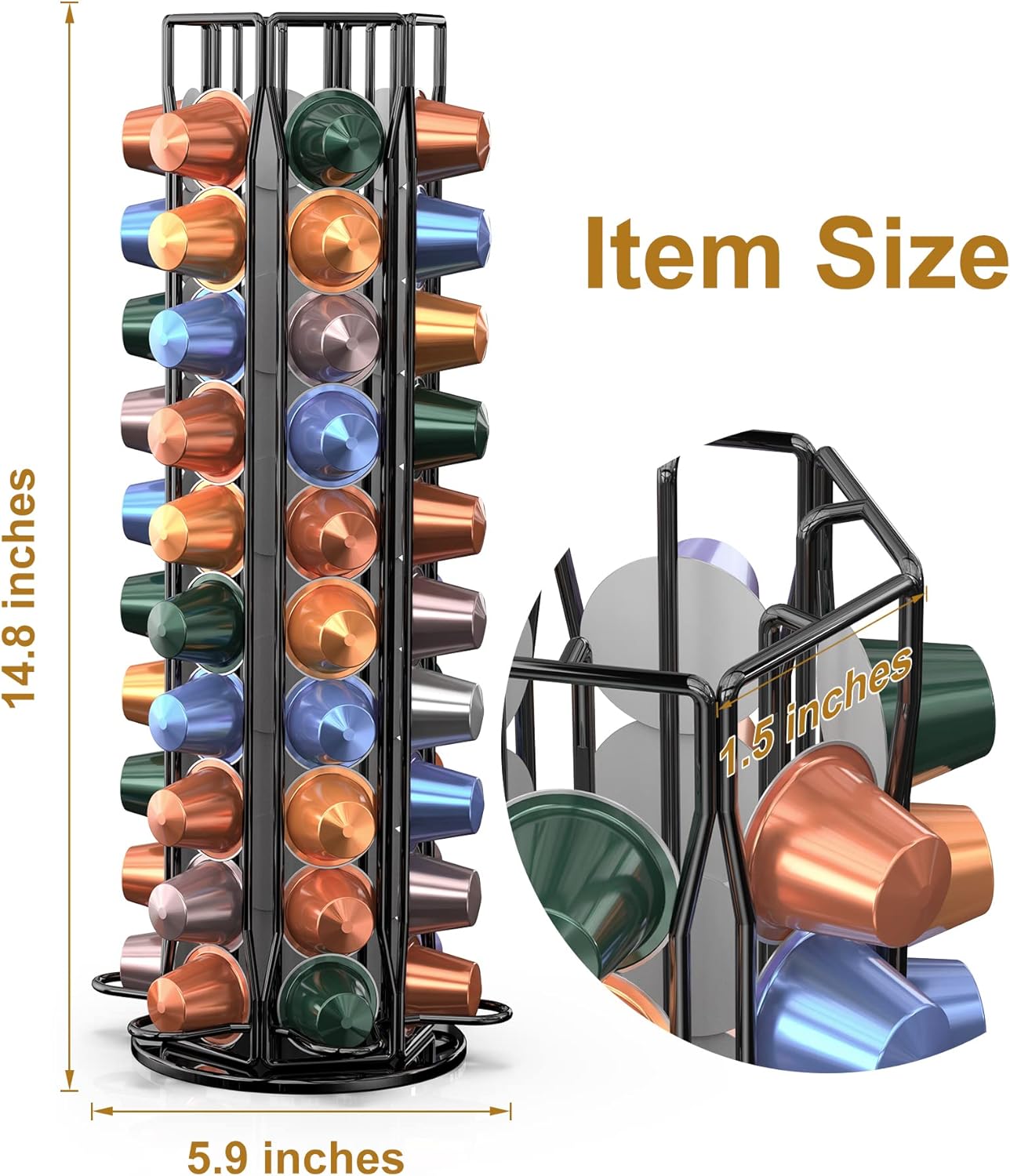 Suporte para Cápsulas de Café  - Food Storage Xl avaliação e preço