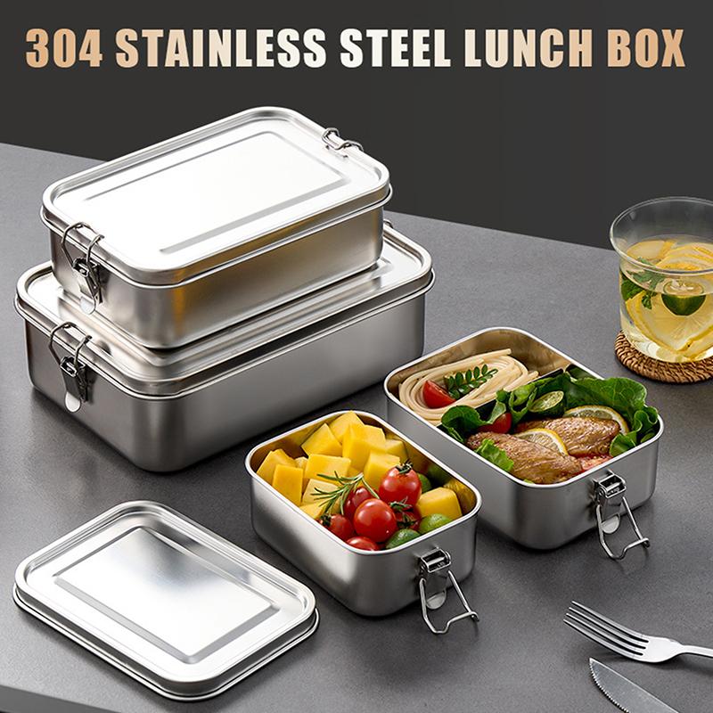 Recipiente de Almoço em Aço In - Food Storage Lock Box avaliação e preço
