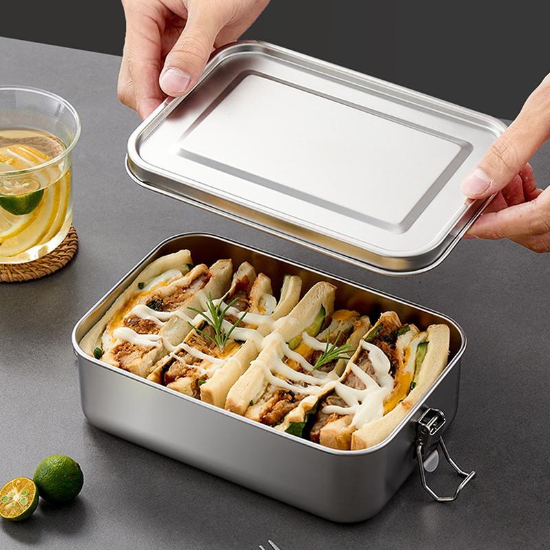 Recipiente de Almoço em Aço In - Food Storage Lock Box avaliação e preço