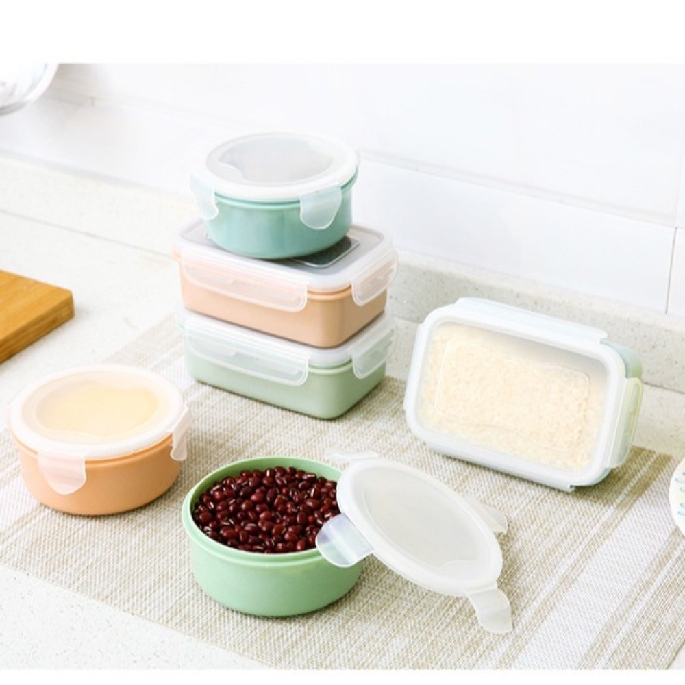 Conjunto de 5 Recipientes Plás - Food Storage Lock Box avaliação e preço
