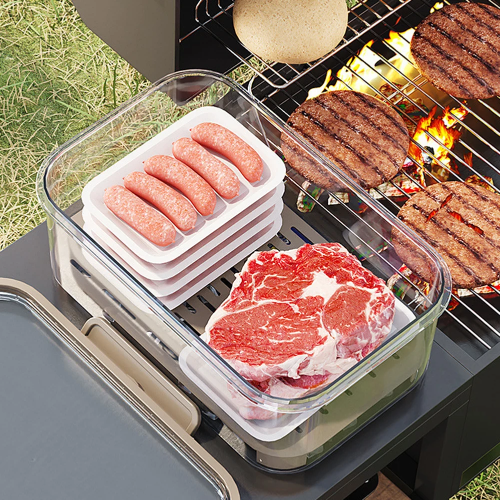 Recipiente portátil de armazen - Food Storage Square Containers avaliação e preço