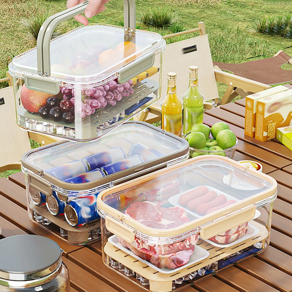 Recipiente portátil de armazen - Food Storage Square Containers avaliação e preço