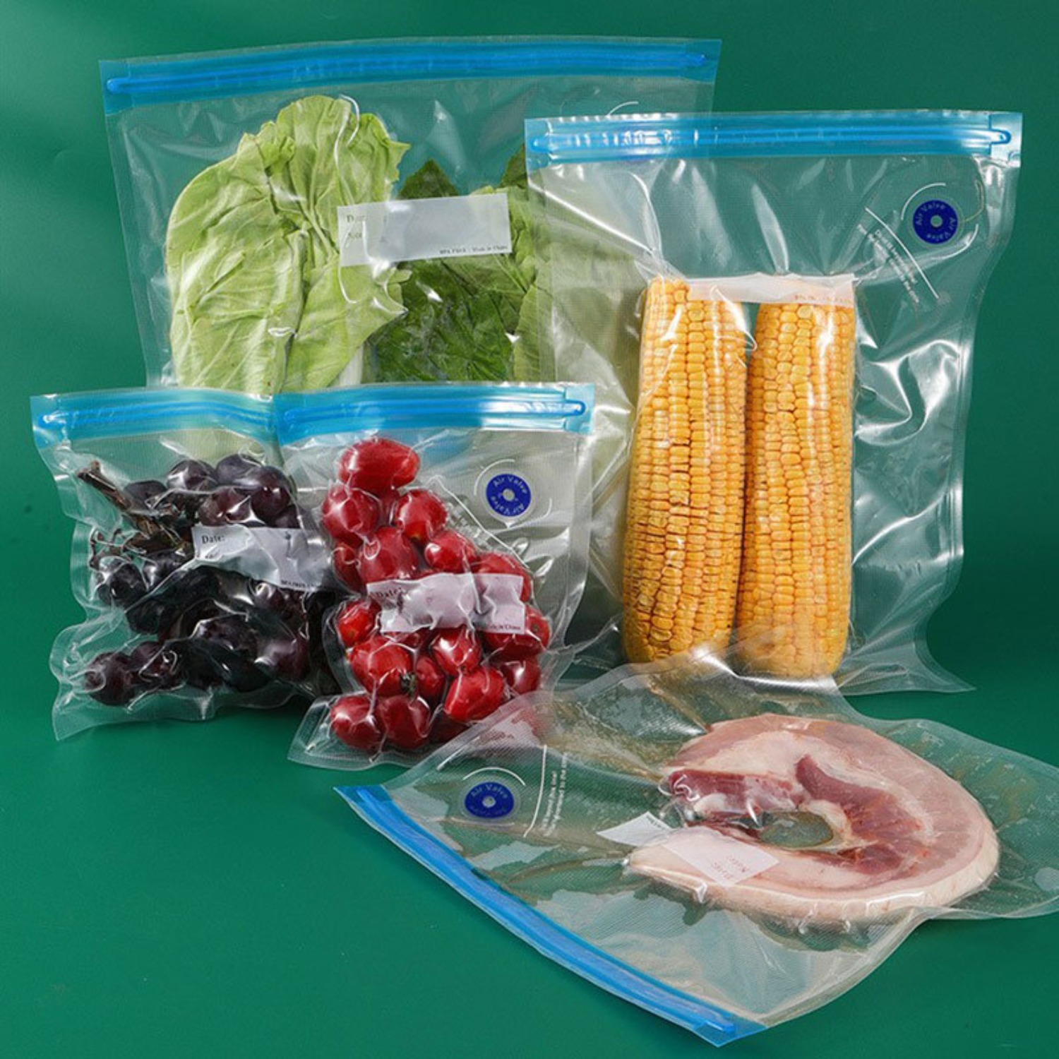 Sacos Sous Vide Reutilizáveis, - Food Storage Vacuum Bags avaliação e preço