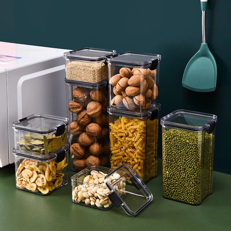 Pote Hermético de Grãos para C - Food Storage Glass Containers Large avaliação e preço