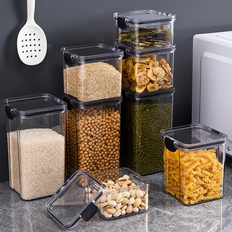 Pote Hermético de Grãos para C - Food Storage Glass Containers Large avaliação e preço