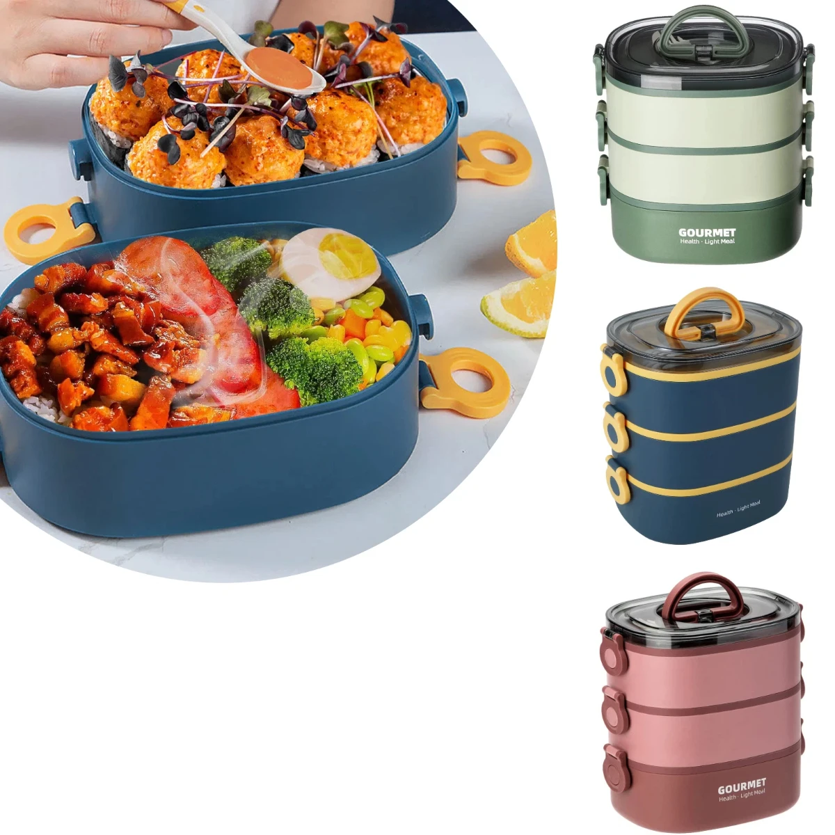 Marmita portátil para adultos  - Food Storage To Keep Warm avaliação e preço
