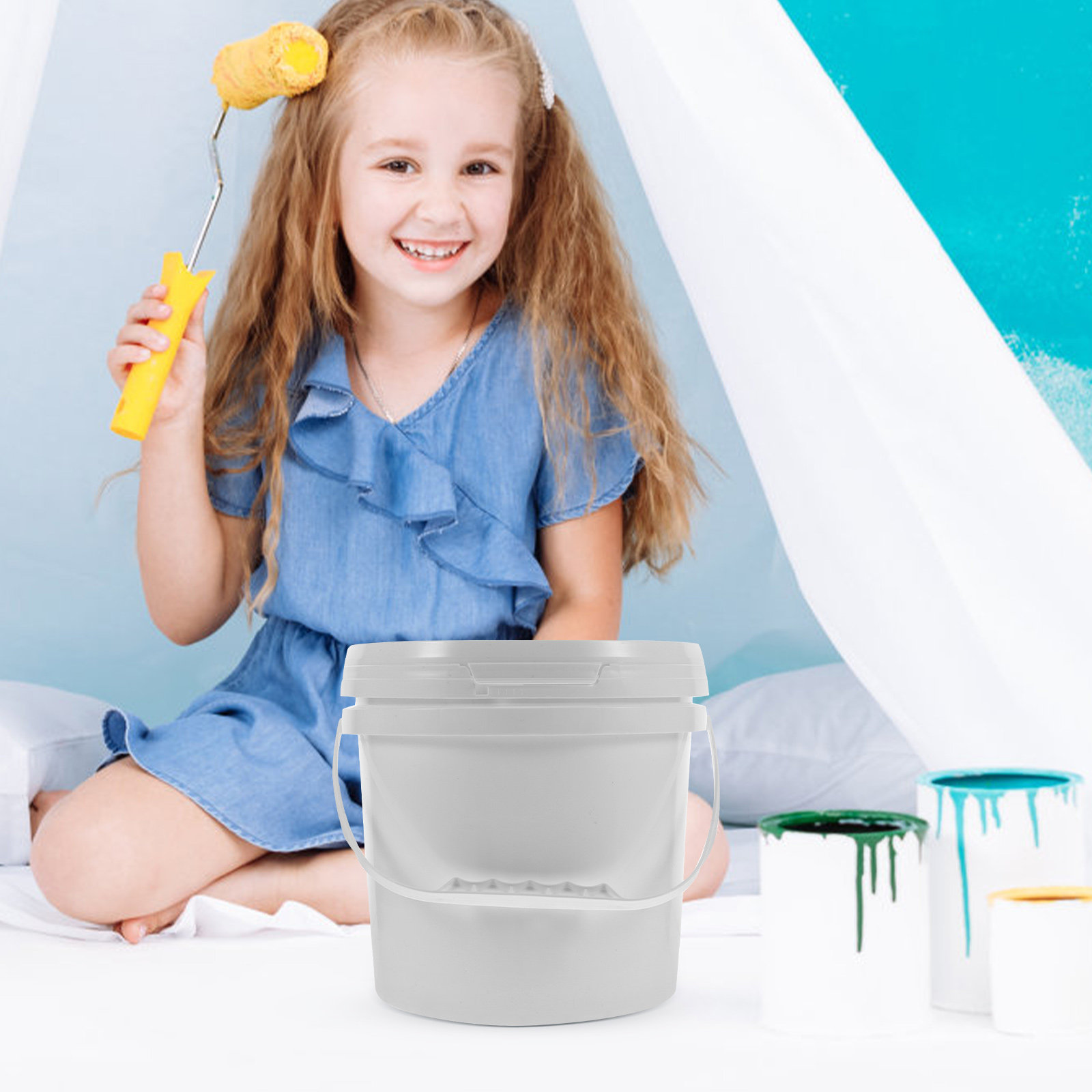 Balde de Plástico Resistente c - Food Storage Safe avaliação e preço