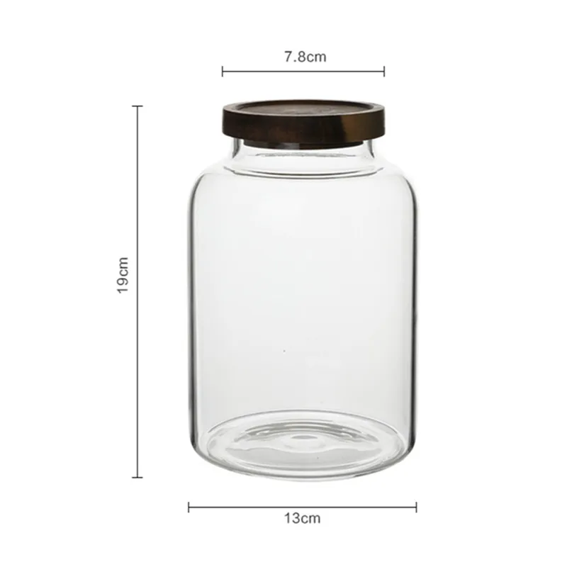 Recipiente de Vidro Transparen - Food Storage Glass Containers Large avaliação e preço