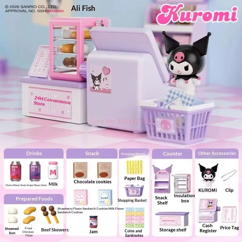 Caixa Surpresa da Série Sanrio - Food Storage Lock Box avaliação e preço