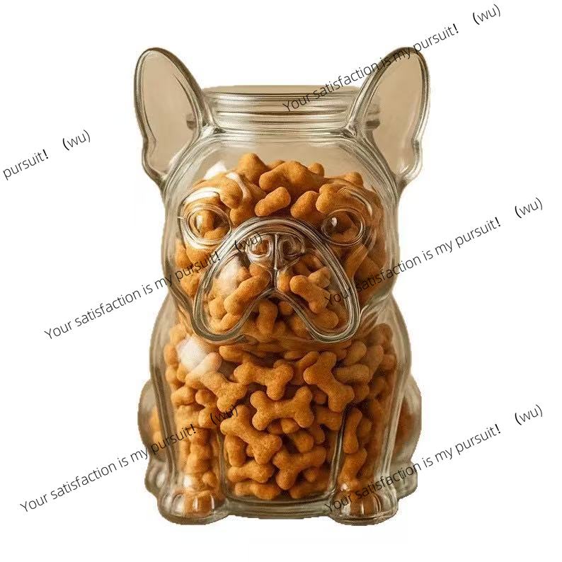 Recipiente de manuseio de cães - Food Storage Glass Containers Large avaliação e preço