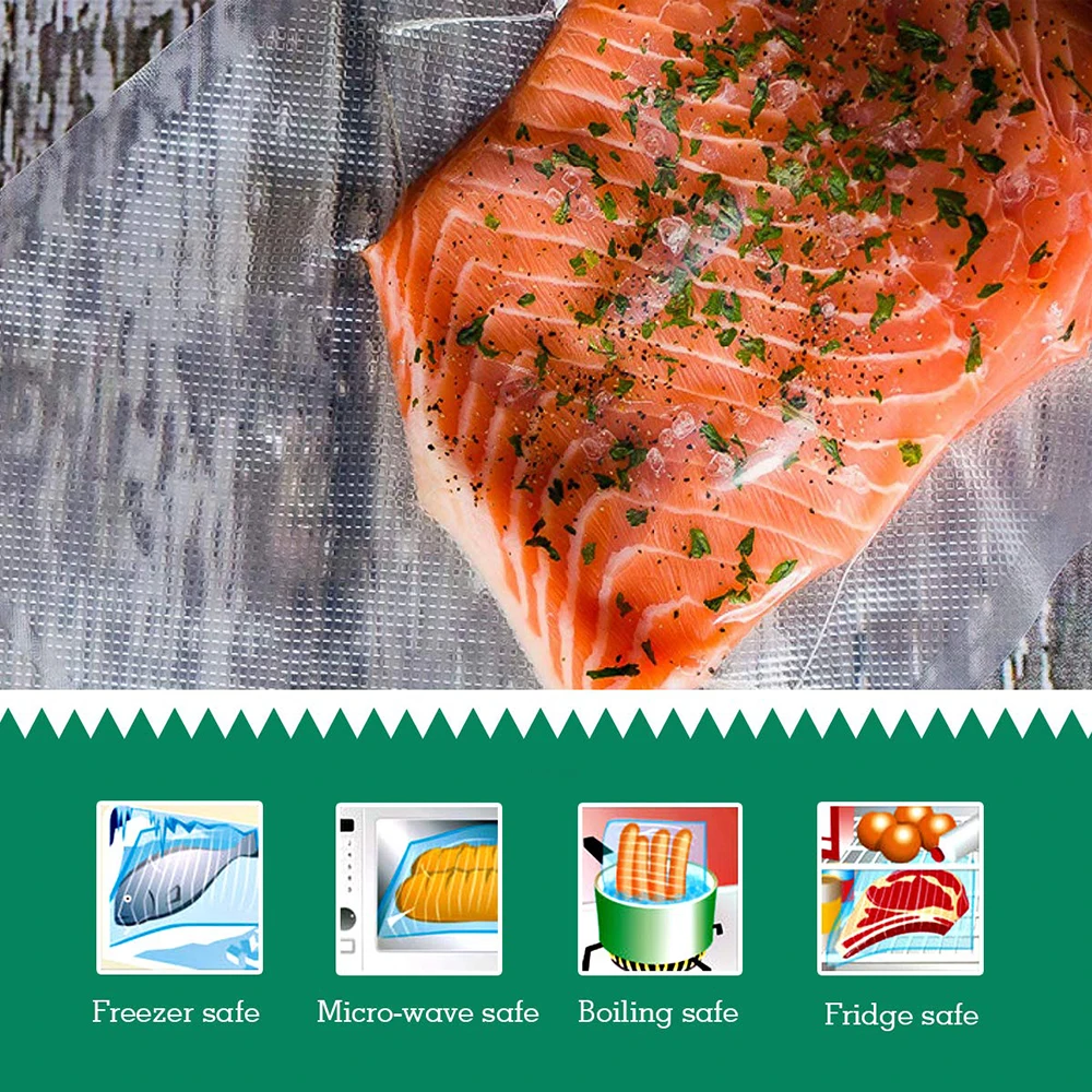Sacos de rolo sous vide para m - Food Storage Vacuum Bags avaliação e preço
