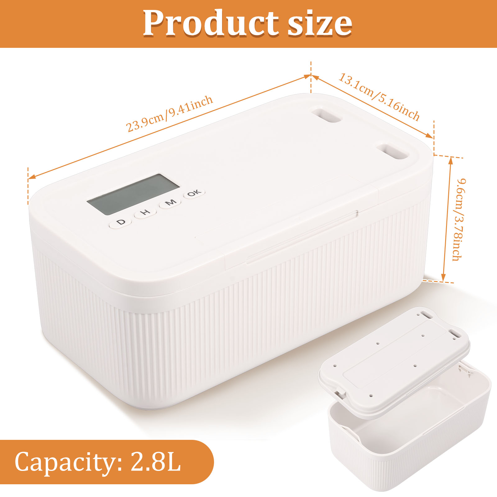 Caixa de armazenamento com tem - Food Storage Lock Box avaliação e preço